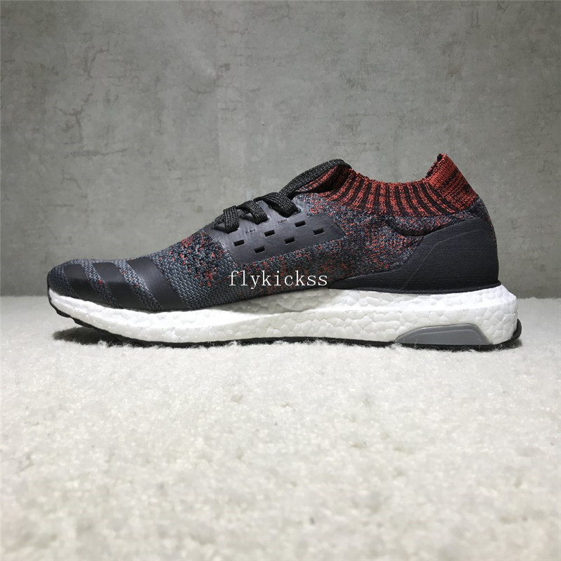 Adidas Ultra Boost Uncaged UB Sock Black Grey Red